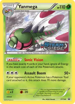 XY Black Star Promos Yanmega Pokémon card